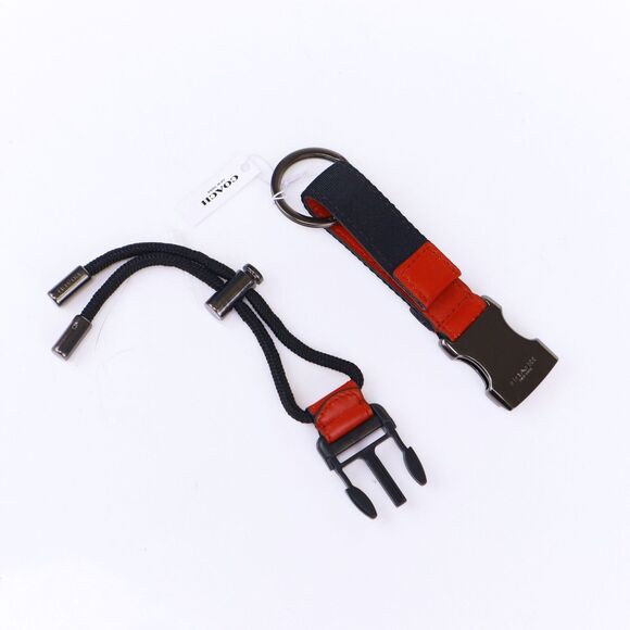 NWT Coach Bottle Holder Keychain Key Fob RED ~ HOLIDAY GIFT! - Picture 4 of 5